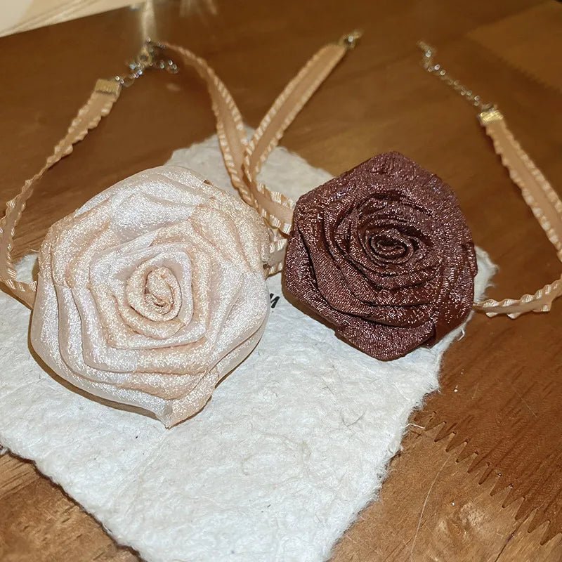 3D Rose Alloy Buckle Necklace – Elegant & Stylish Jewelry | Elegant Urban Tank Top – Machello