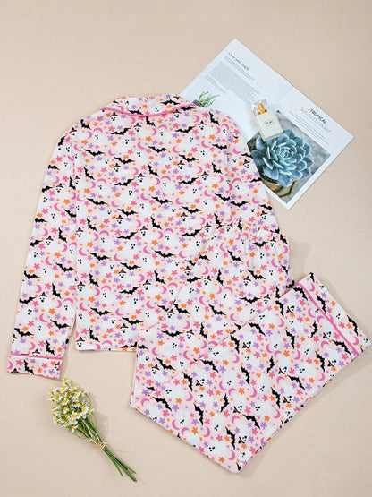 Halloween Ghost Print Lounge Set | Elegant Urban Tank Top – Machello