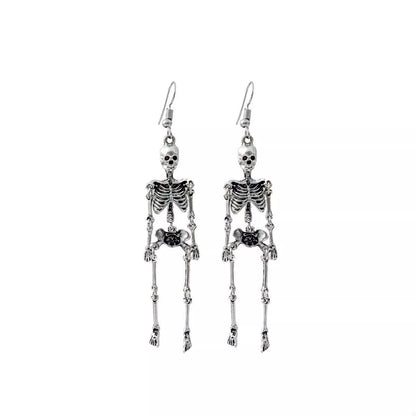 Halloween Skeleton Dangle Earrings | Elegant Urban Tank Top – Machello