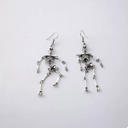 Halloween Skeleton Dangle Earrings | Elegant Urban Tank Top – Machello