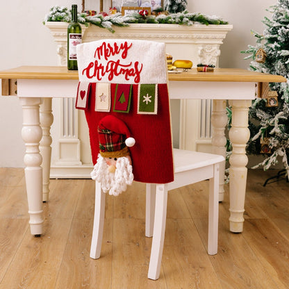MERRY CHRISTMAS Chair Cover – Festive Holiday Decor | Elegant Urban Tank Top – Machello
