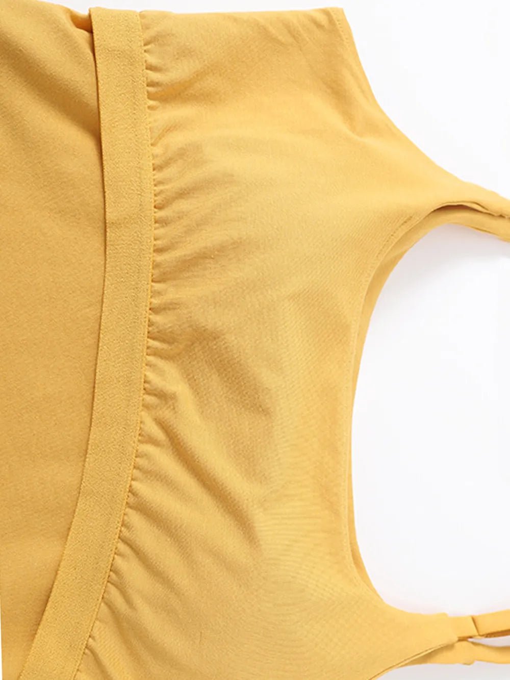 Scoop Neck Cropped Cami with Chest Pads | Elegant Urban Tank Top – Machello